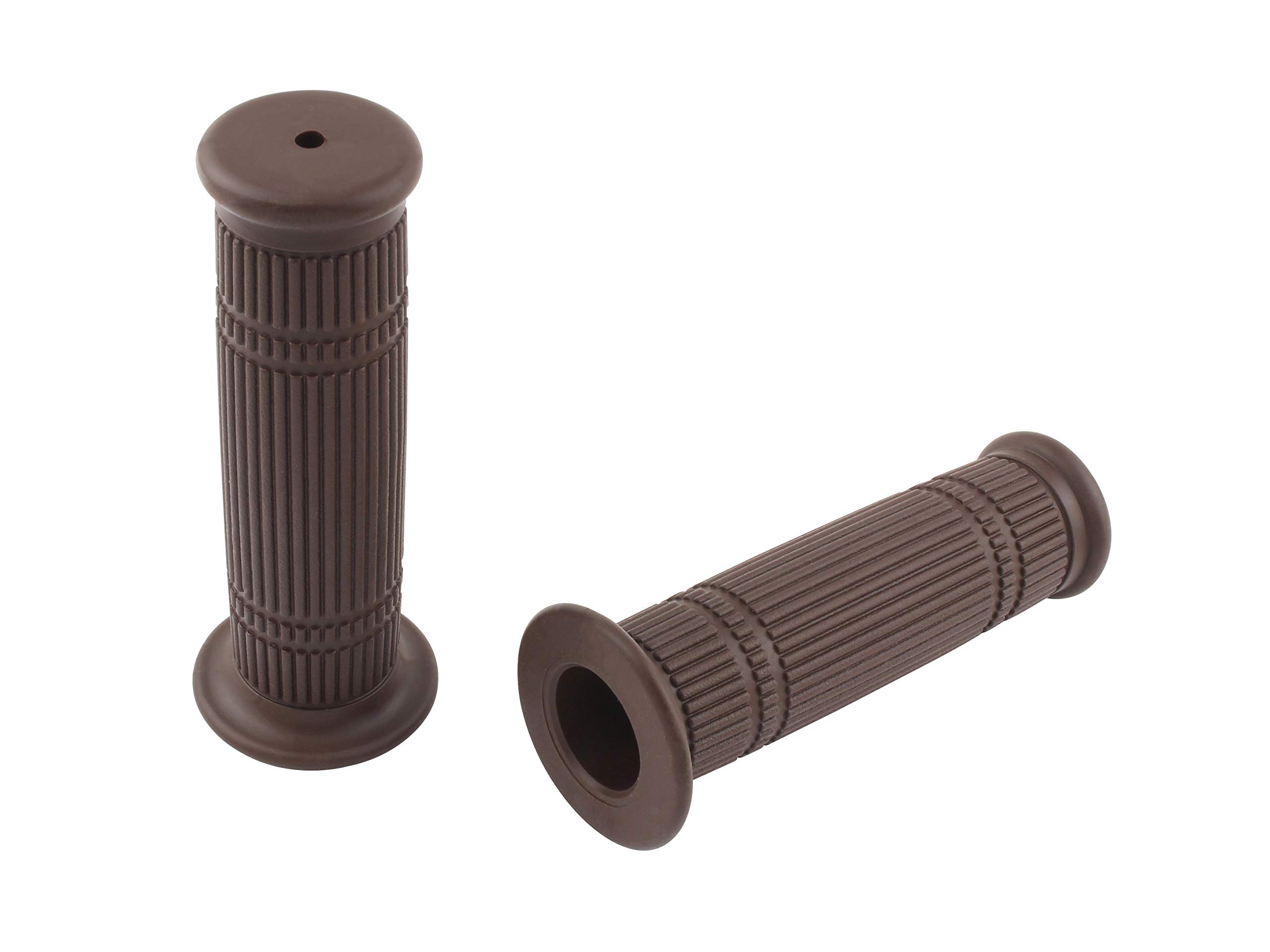 

POSH FAITH Gear Line Grips for Dark 22.2mm Handlebars, Brown, 010372-DL