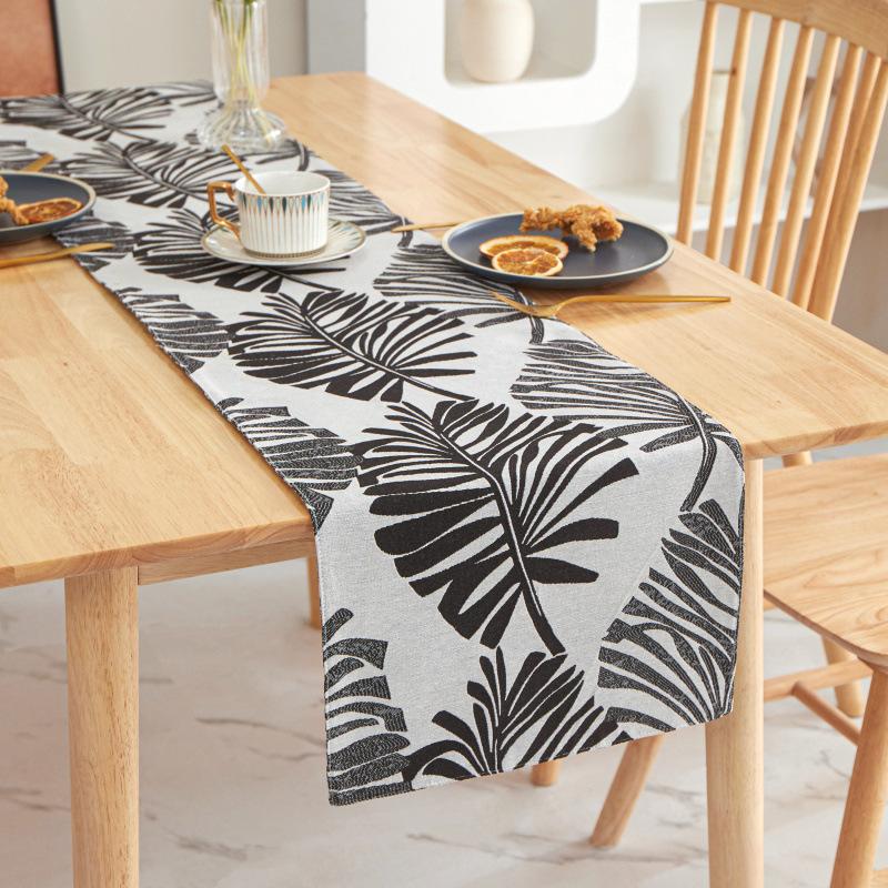 Double-sided Printing Table Runner Living Room Coffee Table Tablecloth Chinese Style Home Decoration