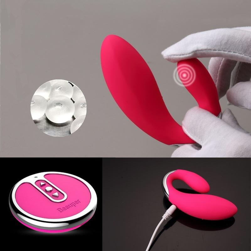 USB Rechargeable Wireless Remote Control Vibrators for Women GSpot Body Massage