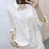Spring 2026 Versatile Solid Color Long-Sleeve Pullover Top