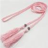 Accesorios de vestir de ropa de estilo nacional, cinturón trenzado, borla, cadena de cintura, cuerda