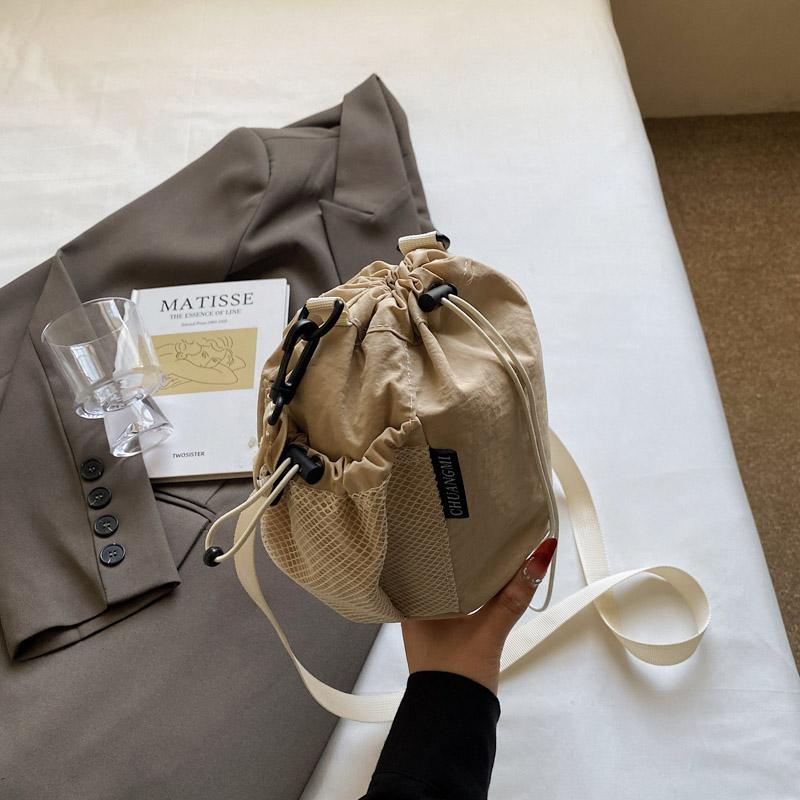 Torba na telefon komórkowy damska torba ze sznurkiem lekka sportowa torba na ramię crossbody