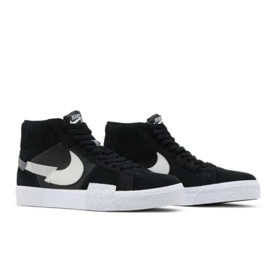 

Nike Zoom Blazer Mid Premium SB Mosaic Pack - Чорний Сірий Вовк DA8854-001 EU 37.5 чорний/сірий