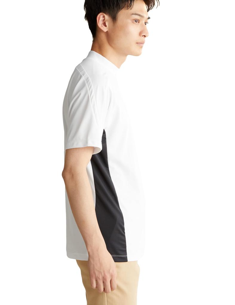 Golf Shirt GOLF Golf PF Stretch CB Tech Cut Mock White Glow [PUMA] Neck/Short Sleeve/627646 Men's