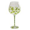 Painted medieval tulip goblet 400-800ML high-value crystal glass juice home red wine
