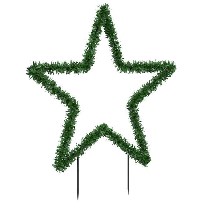 VidaXL Luminous Christmas Star Decoration with Stakes 115 LEDs 85 Cm 357724