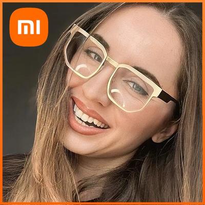 Xiaomi Aynı Çerçeveye Sahip Instagram Ünlüsü Düzensiz Kare Düz Işık Ayna Büyük Çerçeve Retro Çerçeve
