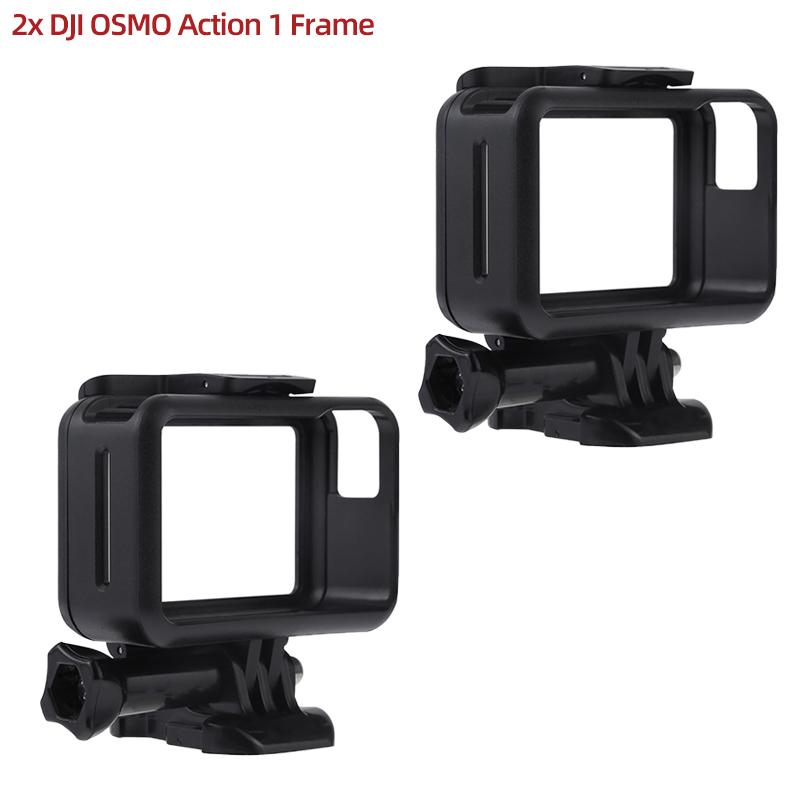 Osmo Action Frame Anti-fall Protective Case ABS Cage Housing Shell For DJI OSMO Action 1 Camera Accessories 2x Action1 Frame