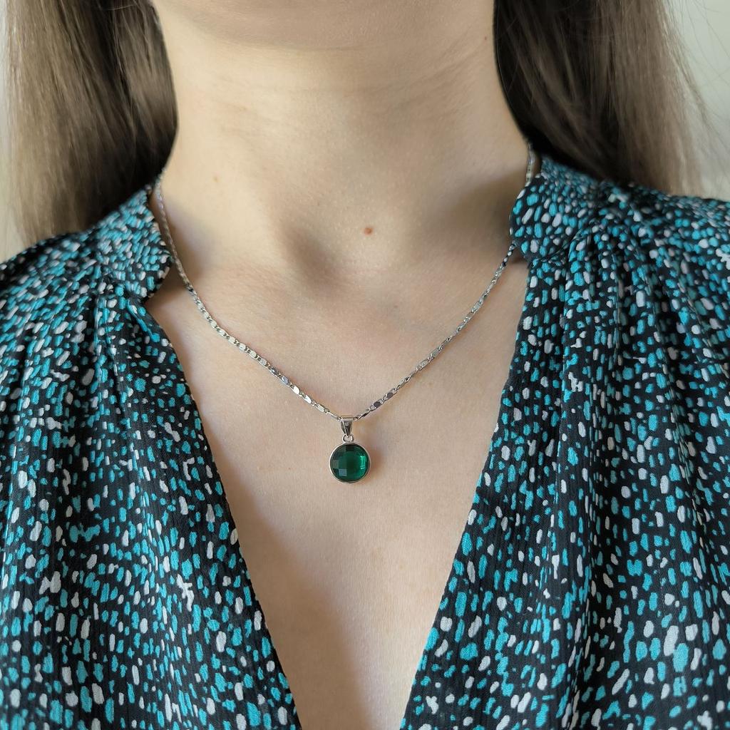 Silver Pendant with Cubic Zirkonia (60002287)