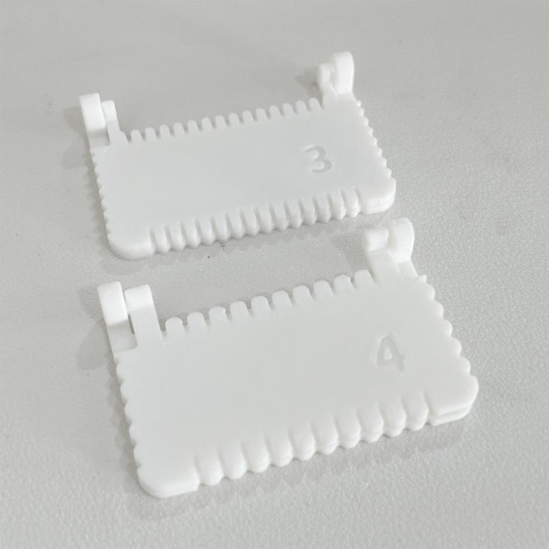 2Pcs Hinged Sewing Template Ruler Plastic Quilting Measuring Tool Edges Locking Stitching Guide for Fabric Stitching
