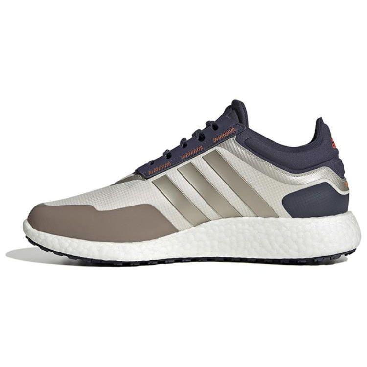 Adidas Rocket Boost Comfortable Fabric Shock Absorption Non-Slip Wear-Resistant Low-Top Casual Running Shoes Unisex Sneakers Black Gray HQ7214