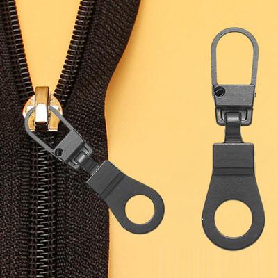 5 Stück Neuartig Klarer Schnappverschluss Nut Langlebiger Reißverschlussanhänger Ersatz Schieber DIY Nähen Kleidung Jacke Set für Schultasche