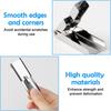 3pcs Crawfish Peeler Tool, Stainless Steel Shrimp Peeler, Crawfish Tail Remover Tool Easy to Clean for Kitchen Seafood Enthusiasts Seafood Shelling