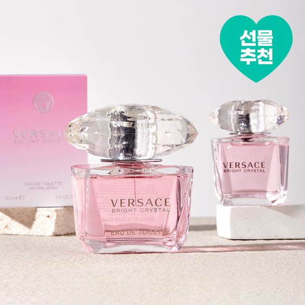 

Versace Bright Crystal EDT 30мл+90мл набор, 1 комплект, набор популярной корейской косметики
