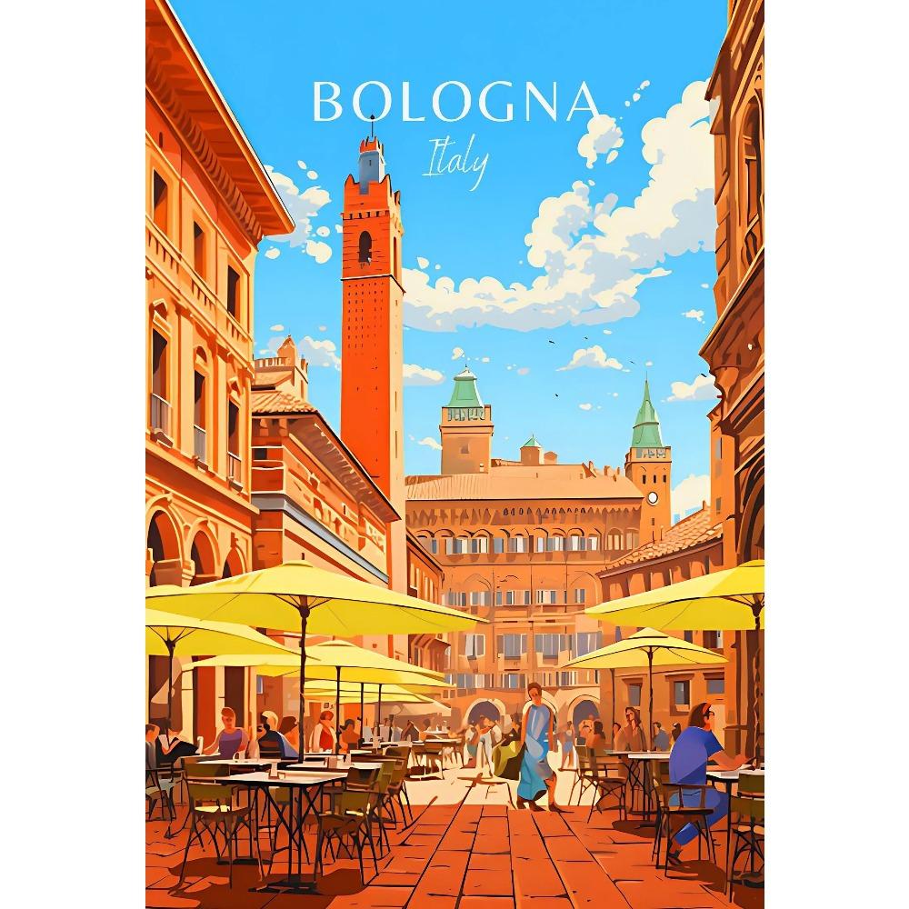 Modern Amalfi Italy Famous Travel Posters Palermo Vintage Puglia Cinque Terre Travel Prints Canvas Wall Pictures Home Room Decor