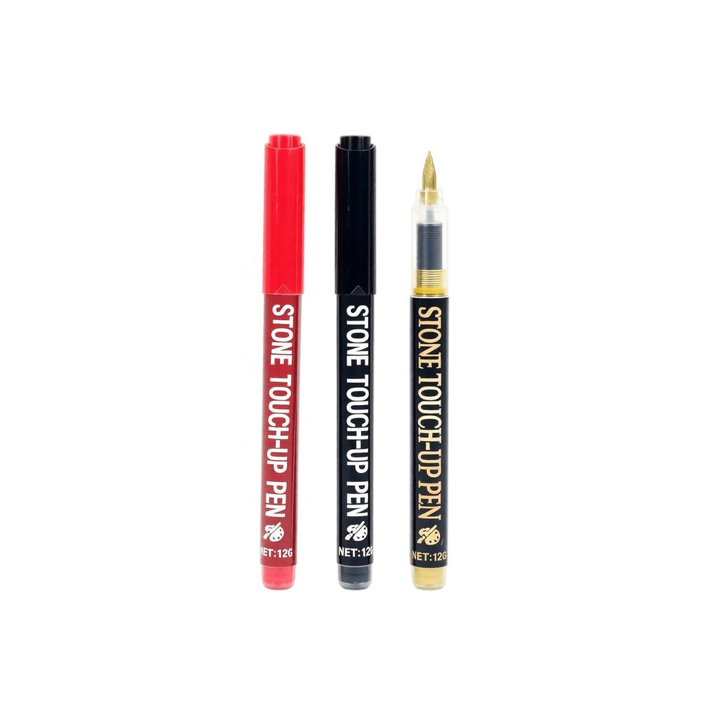 Set di Pennarelli Touch-Up per Pietra per il Restauro di Monumenti Impermeabile Resistente alle Intemperie Pennarello per Riparazione di Incisioni su Pietra 1 8ml Punta Fine Durevole