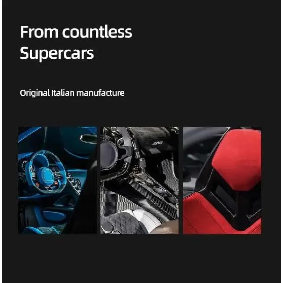 Made of Alcantara For BMW F32 F30 F34 Series 3 4 Dashboard Panel Trim Strips Instrument Sticker Car Interior Tuning Accessories