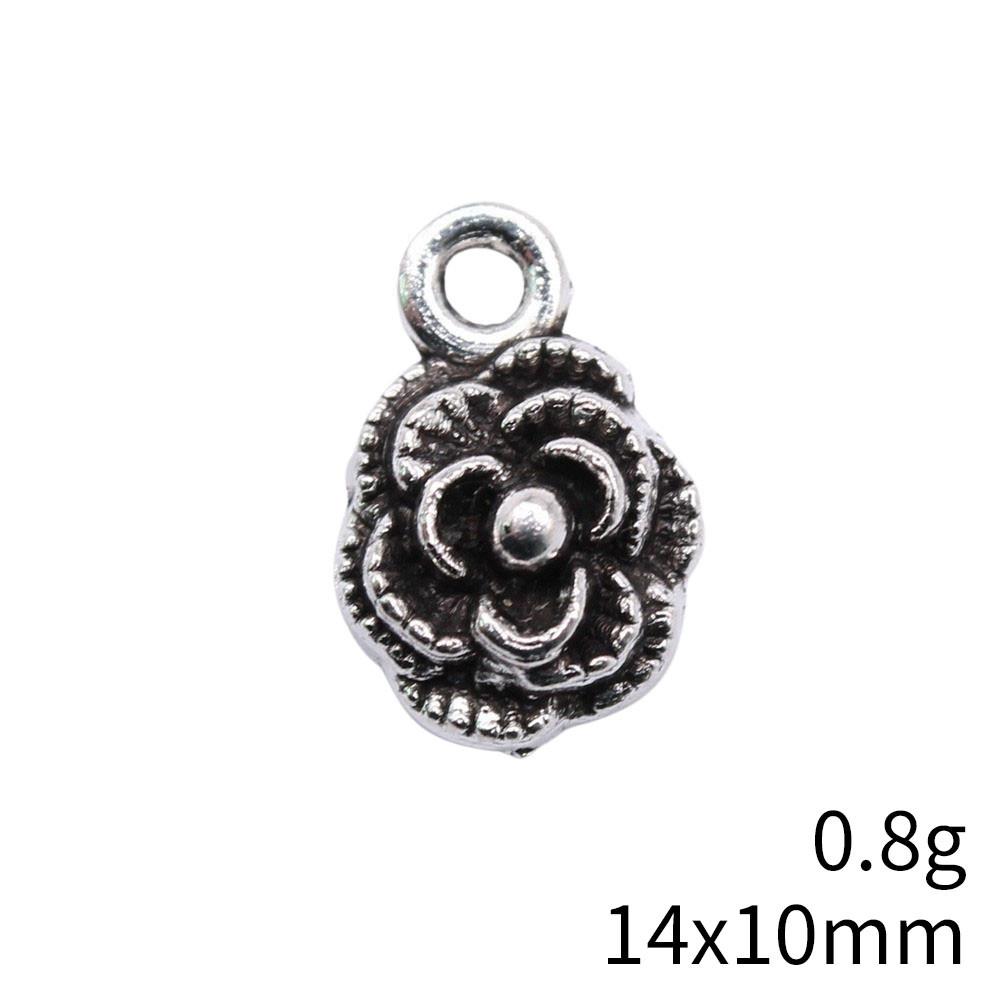 Gifts For Women Charms Italian Bracelet Small Flower Charms Pendant Ornaments For Home Phone Pendant