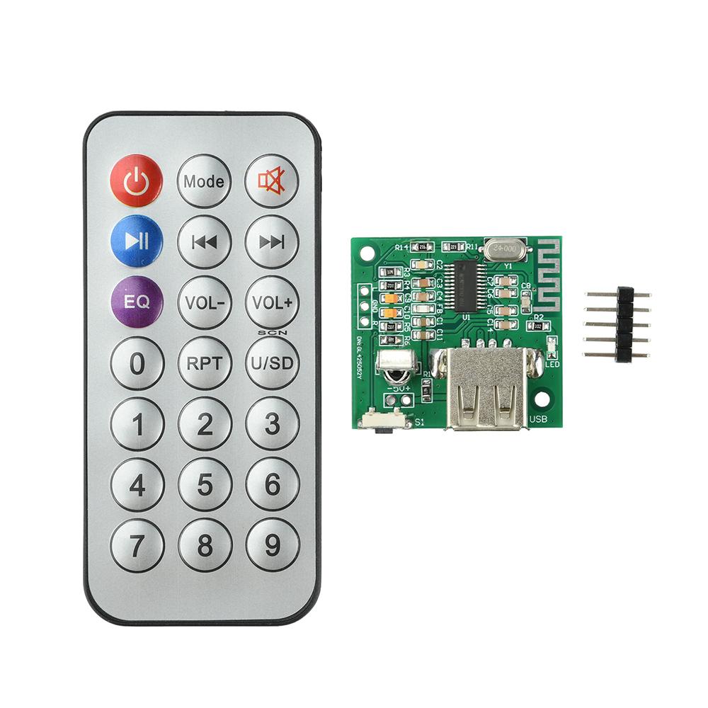 Bluetooth 1.1 Audio Receiver Module 1.1 Dual Channel Stereo Lossless Decoding Board Support Low-power Encoding Protocols 1.1-1V