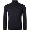 Polo Solid Color Long Sleeve Polo Shirt Men Tops Black 710812963037