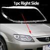 For Mazda 323 Familia BJ 2003 2004 2005 Headlamps Lens Glass Shell Masks Transparent Lampshade Shade Car Front Headlight Cover