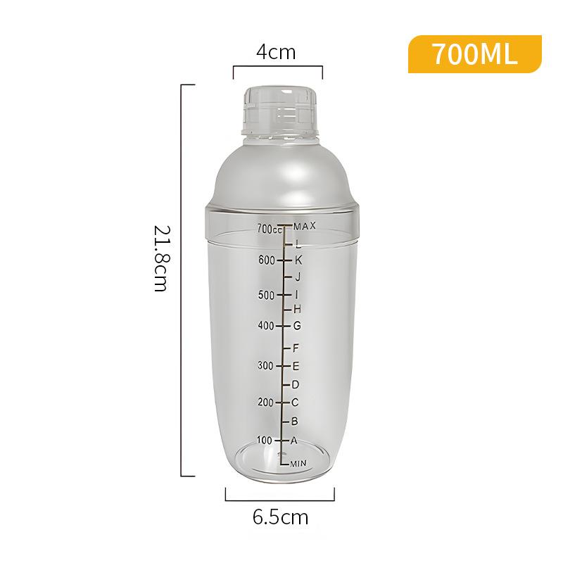 Shaker-Becher, Shaker mit Messbecher, Handschlag-Zitronenbecher, Werkzeugset, Schneemilch-Teeladen, Handshake, Saft-Shaker-Topf