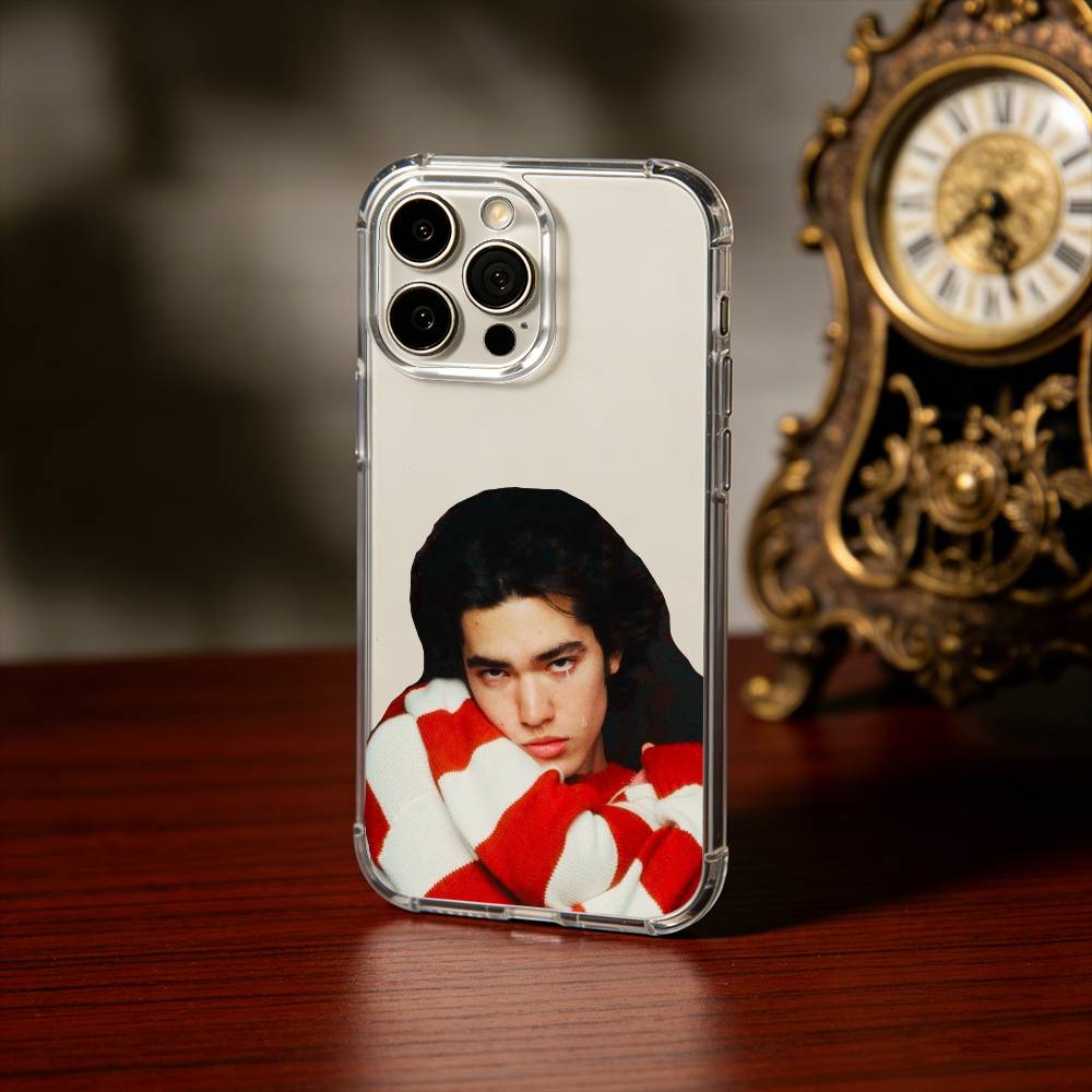 

Funny Singer-C-Conan Gray Phone Case For iPhone17,16,15,14,13Pro Max,us,Soft Silicone Transparent Cover iPhone14Plus