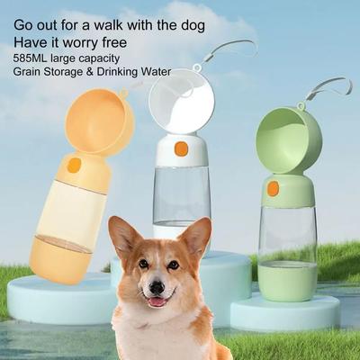 Tragbare Haustier Wasser Dispenser Feeder Hund Wasser Flasche Katze Trinknapf Für Große Kleine Hund Katze Reise Welpen Gehende Haustier produkt