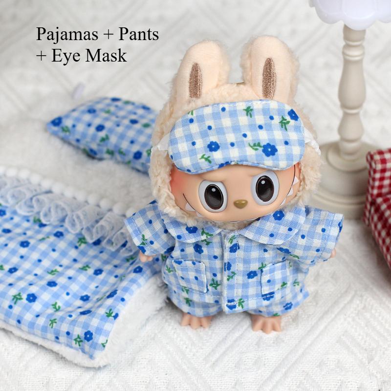 

[Только постельное белье] Простыни, Постельное белье, Кукольная пижама, 17 см Кукольная одежда с петлей для подвешивания