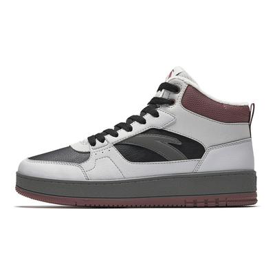 Année 2 Hautes Montantes Mode Décontractée Campus Navettage Antidérapantes Résistantes à l'Usure Chaudes Peluche Absorbant les Chocs Confortables Chaussures en Coton 922548938-2