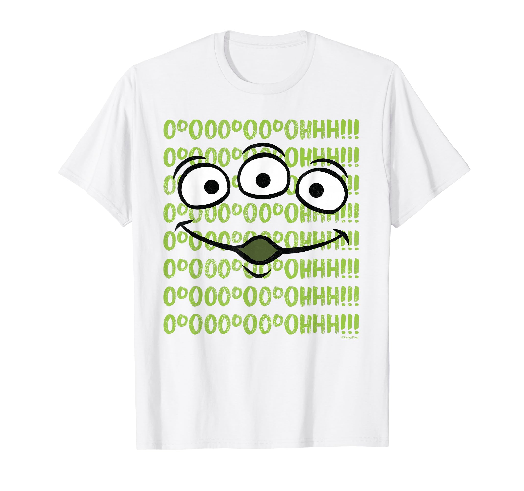 

Disney 100 and Pixar s Toy Story Alien Face Ooooh D100 T-Shirt