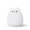 LED Colorful Night Light Animal Cat Silicone Soft Cartoon Baby Nursery Lamp for Children Gift
