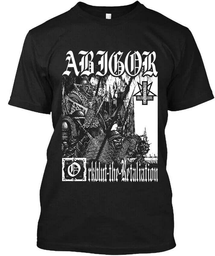 Vintage ABIGOR Abigor Orkblut The Retaliation Men#039s Short Sleeve Tee NZ746 Unisex T-Shirt L