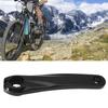 Black Bike Crank Arm Bicycle Crank Replacement for Prowheel 12 Spline Crankset Bike Workshop Use