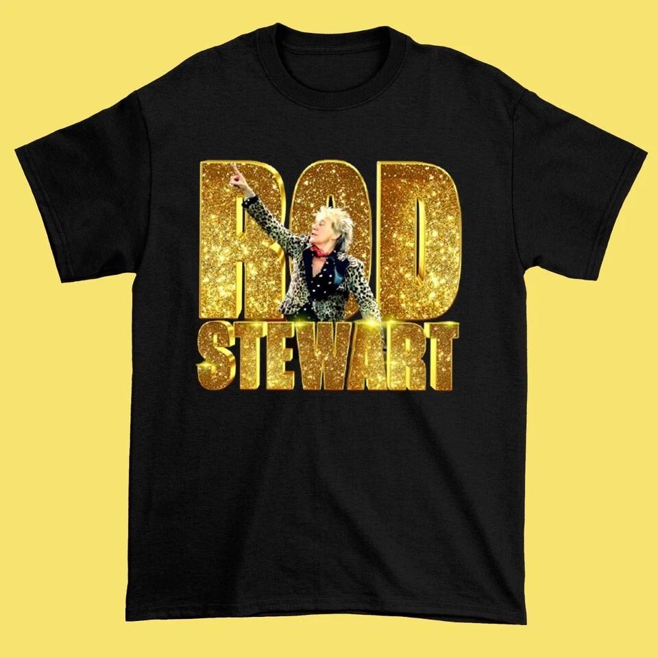 

RARE!! Rod Stewart 2025 Black Cotton All size S-345XL T-shirt Men Women HRN168 S