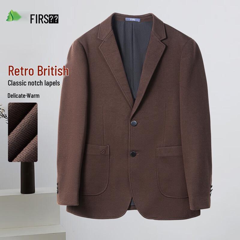 Shanshan Men's Autumn/Winter Wool Blend Suit Jacket