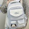 Schoolbag1011 new fresh and sweet high-value backpack girls Japanese junior high school high school students large-capacity backpack