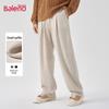 Baleno Men's Waffle Knit Wide Leg Trousers