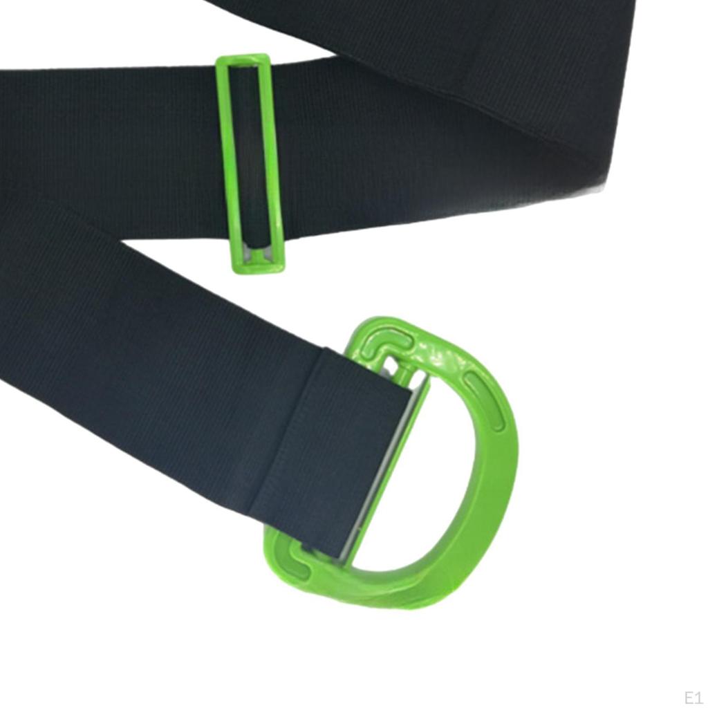 Adjustable Lifting Moving Strap Belt for Boxes Furniture House Green
