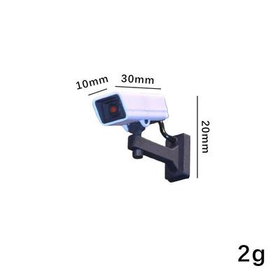 1/12 Dollhouse Mini Surveillance Camera Model For Micro Landscape Decoration Miniature Food And Play Scene Ornament