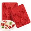 Christmas Series Christmas Tree Chocolate Mousse Food Grade Silicone Mold Easy Release Cake Mold