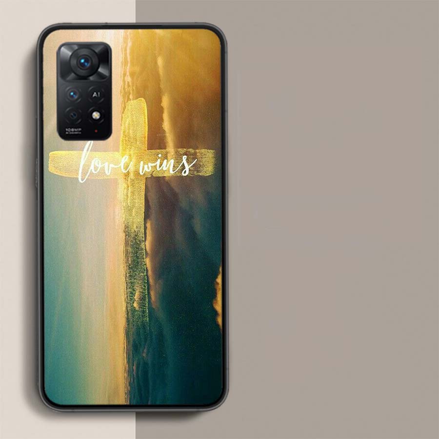 God Jesus Pray Phone Case For Redmi Note 14+ 13 Pro Plus 14C 13C 12C 12 10A 10C 10 9 8 9A 9C 9T 8A 7 Pro Xiaomi Capa Cover Cute