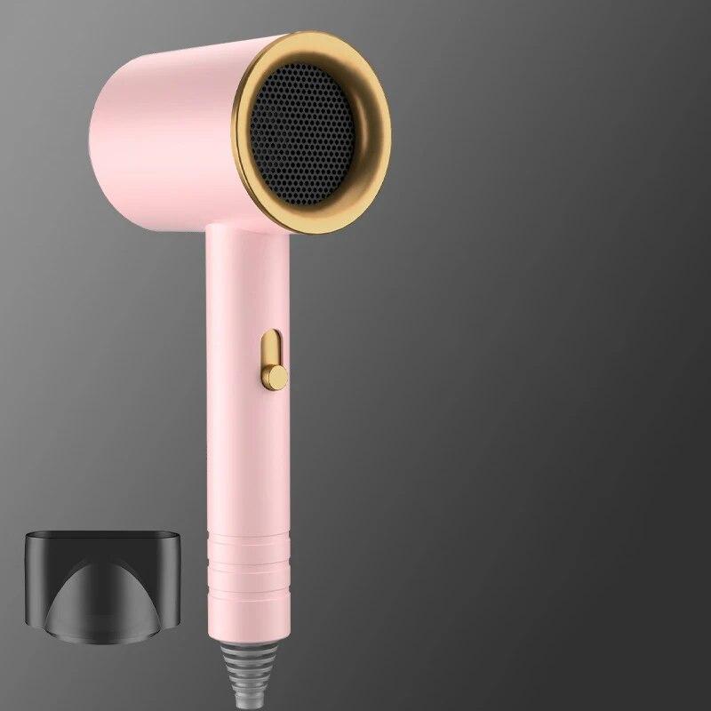 Blow Dryer Hair Care, Ionic Hair Dryer, High Speed Motor Fast Drying Blow Dryer With Concentrator Nozzle, Noise Reduction