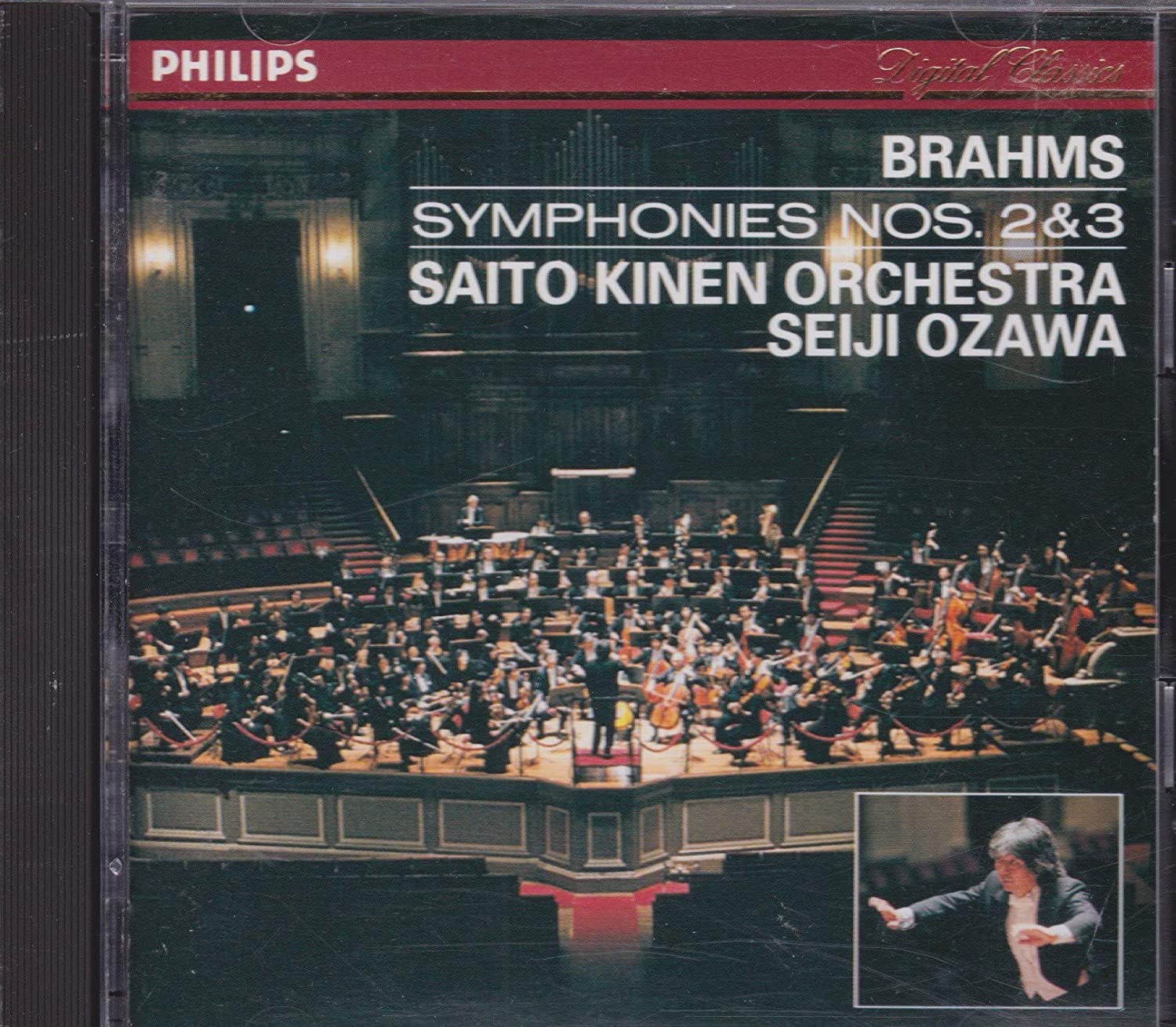 

CD SAITO KINEN ORCHESTRA - Брамс: Симфонии №. 2 и 3 PHCP5049 Япония Классический Б/У