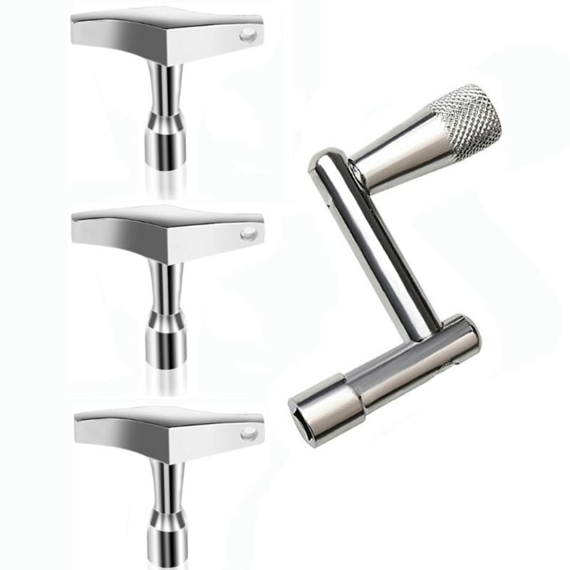 4Pcs Universals Metal Drum Key Tool Drum Tuning Key Replacement Wrench Drum Tuner Key Tools Adjuster Drummers Accessory 1