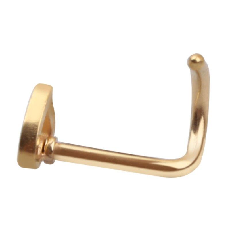 

1 шт., 20 г, шпильки в носу с крючками, пирсинг в носу Назир для женщин и мужчин, черный цвет, изогнутые кольца в носу, ювелирные изделия, шпильки для носа, пирсинг Oreja золотой