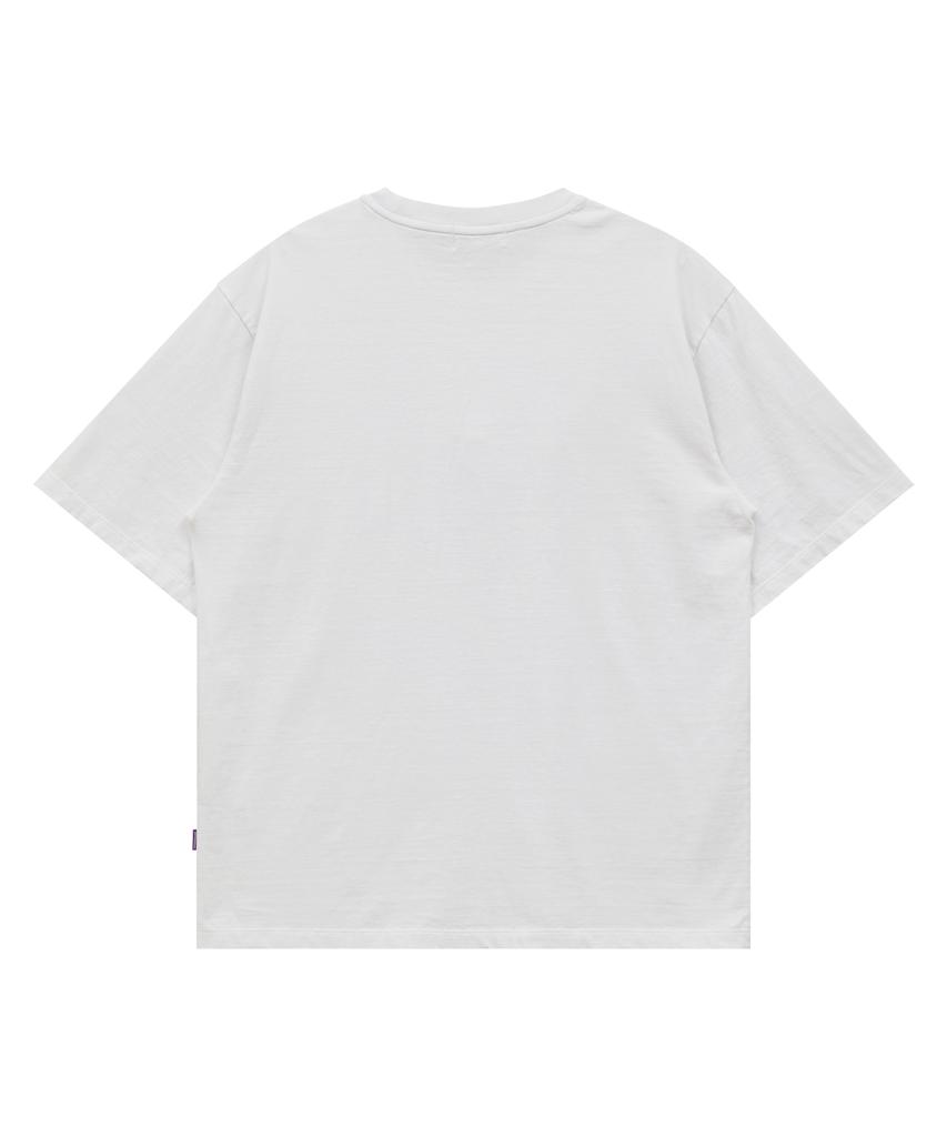 HOODHOOD Alien Invasion Short Sleeve T-Shirt White