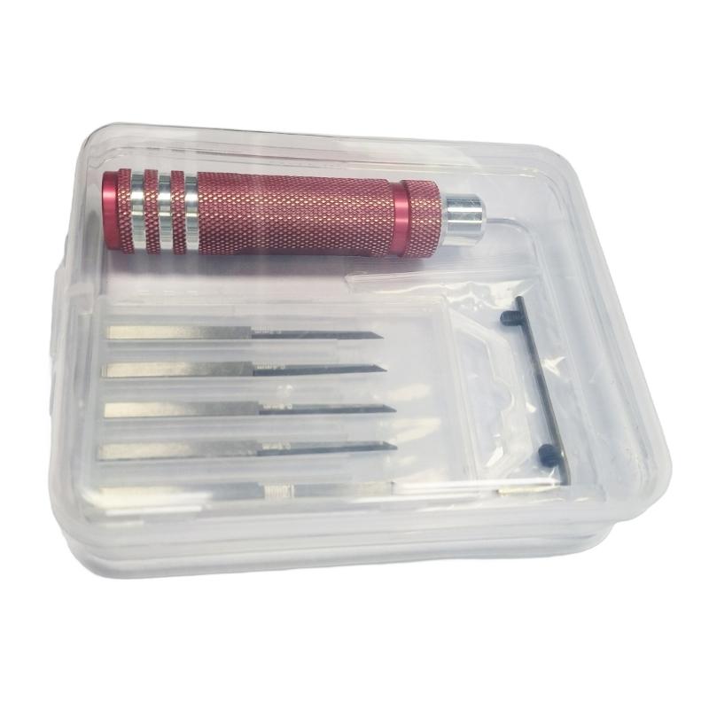 Model Panel Line Scriber ResinCarved Scriber Line Cutting Tool Model Chisels with 0.1-2.0mm for Carving Cutting