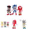 Peluche di alta qualità da 28 cm di Sonic The Hedgehog Shadow Amy Rose Knuckle Tail per bambini
