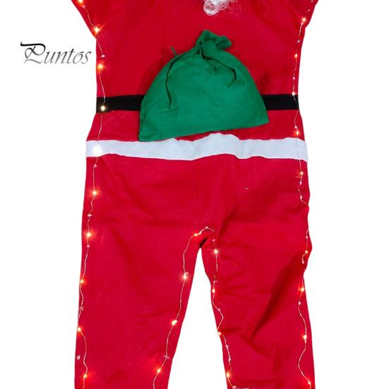 Santa Claus Wall Climbing Decoration Christmas Velvet Santa Climbing Window Wall Door Figurine Xmas Hanger for Home Dorm Fireplace